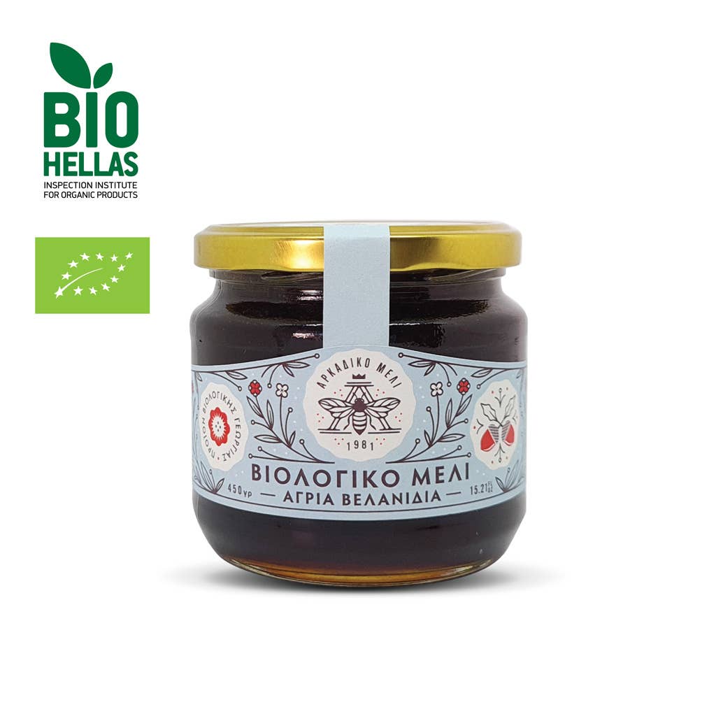 Griechischer Bio - Eichenhonig (450g) Arkadiko Meli - Araxxon